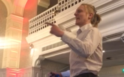 Climate Activists Disrupt Rachel Reeves Speech Over Drax Subsidies