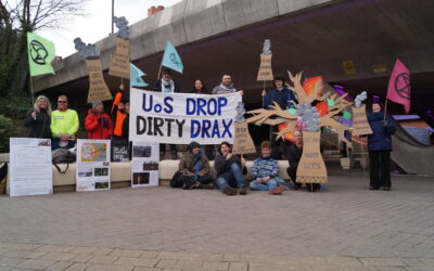 Campaigners target Sheffield University’s partnership with Drax