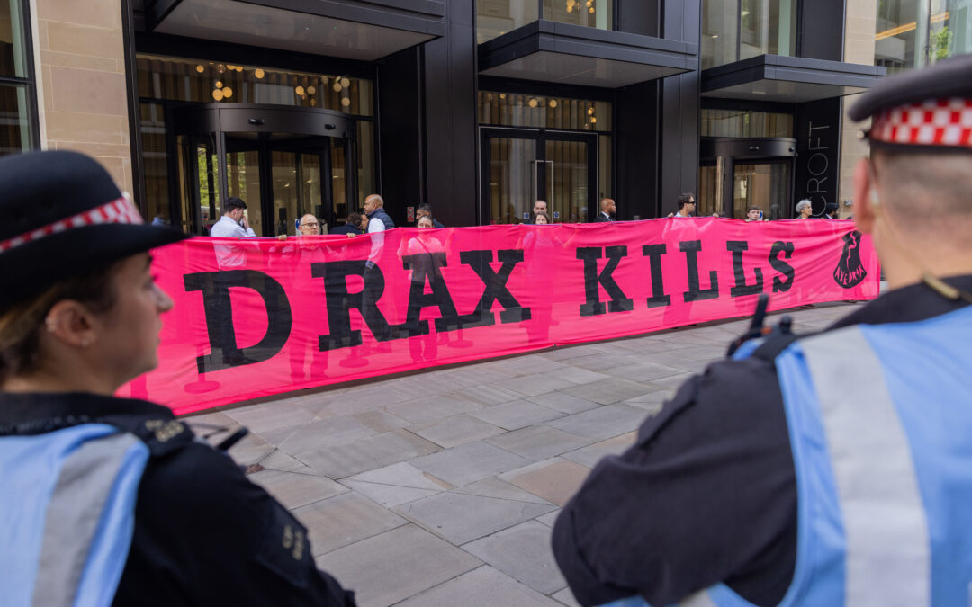 Drax Kills: Activists Shut Down Drax’s AGM